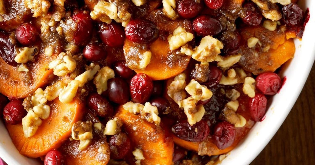 Sweet Potato Cranberry Bake Recipe | Samsung Food App
