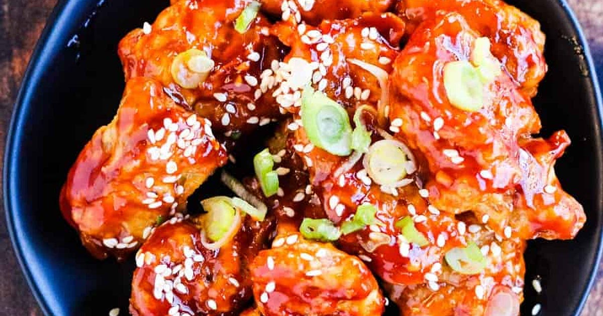 Air Fryer Korean Fried Chicken Recipe | Samsung Food App