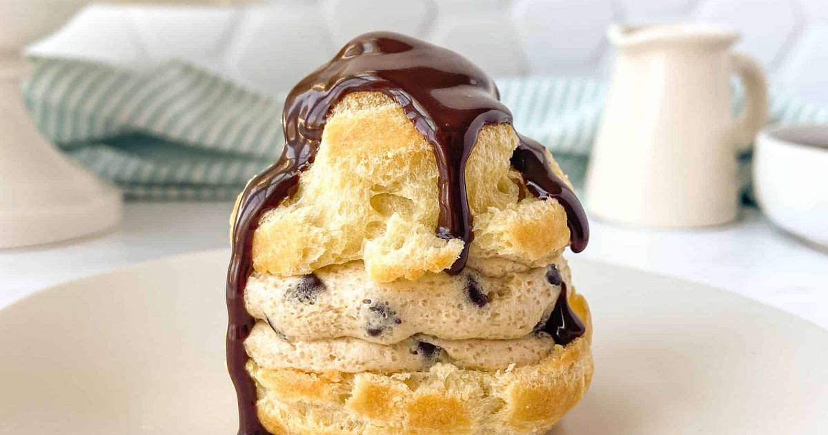 Cookie Dough Cream Puffs Recipe | Samsung Food App