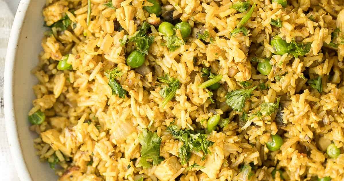Curry Chicken Fried Rice Recipe | Samsung Food App