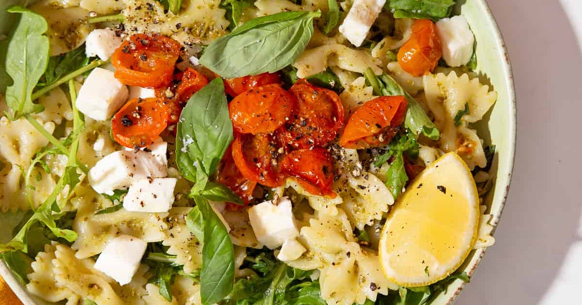 Pesto Pasta Salad Recipe | Samsung Food App