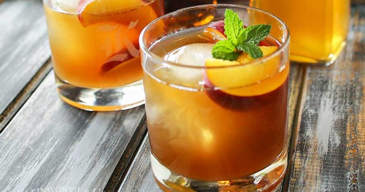 Peach Bourbon Arnold Palmer Recipe | Samsung Food App
