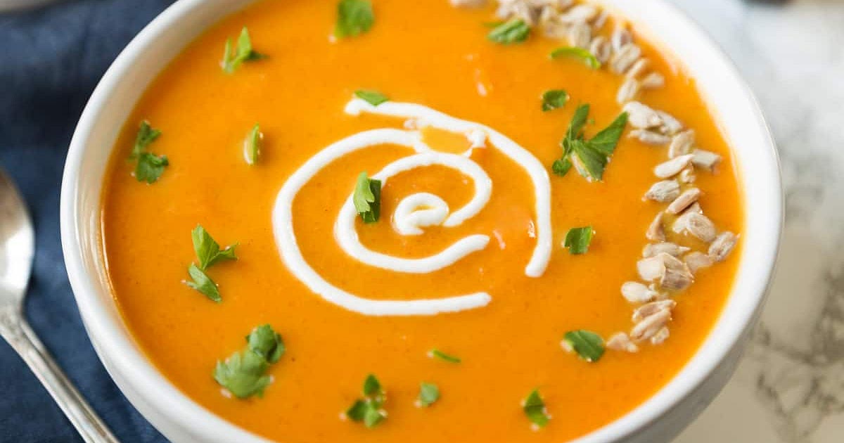 Roasted Pumpkin Soup Recipe | Samsung Food App