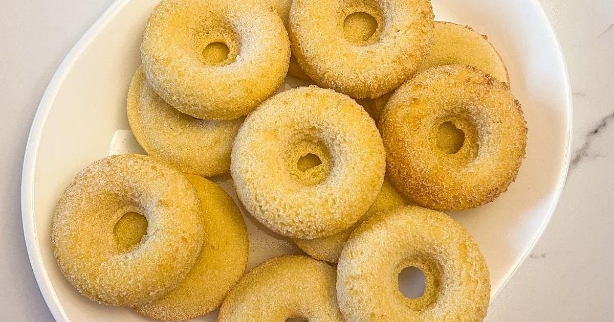 Homemade Baked Sugar Donuts Recipe | Samsung Food App