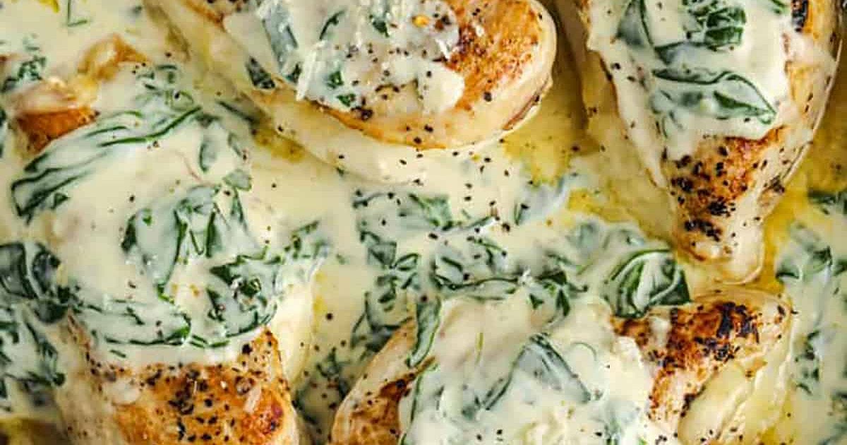 Stuffed Chicken Breasts Recipe | Samsung Food App