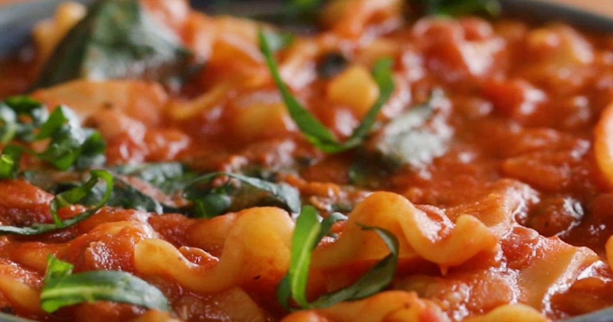 Vegan Lasagna Soup Recipe by Tasty | Samsung Food App