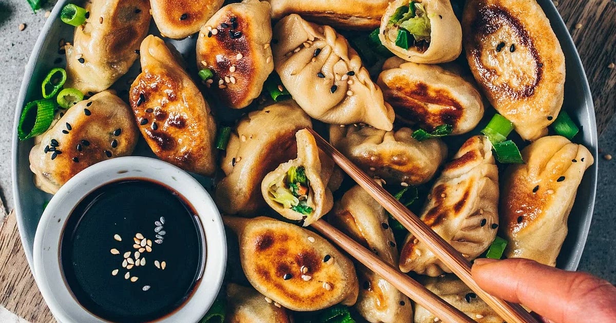 Vegetable Dumplings (Vegan Gyoza / Potstickers) Recipe | Samsung Food App