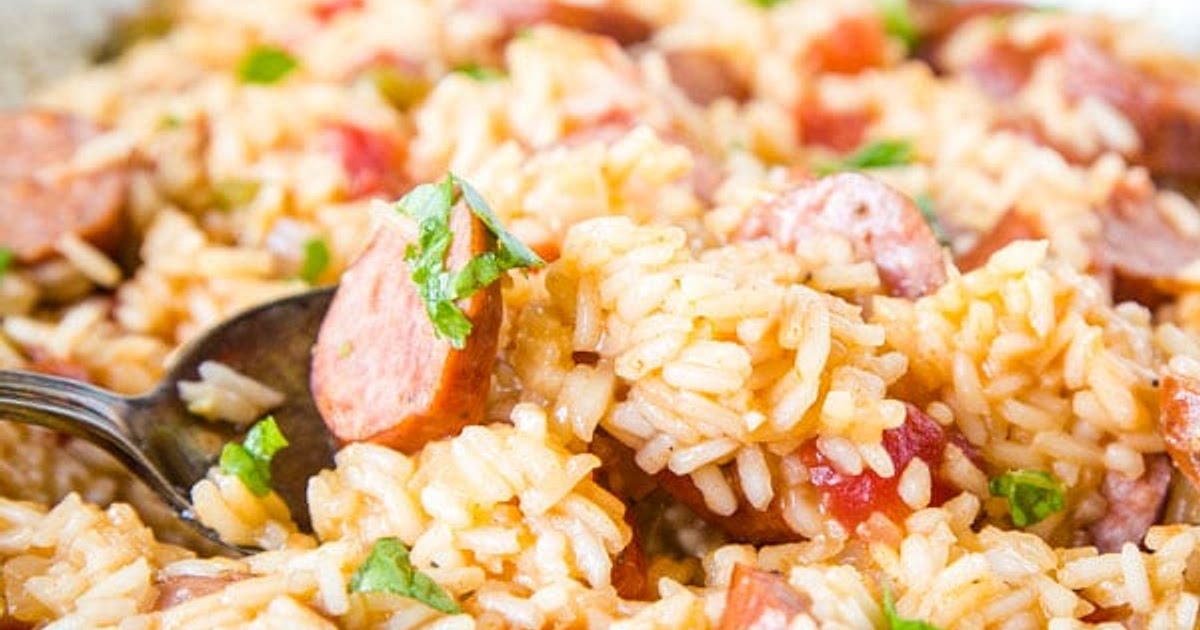 Sausage &amp; Rice Skillet Recipe | Samsung Food App