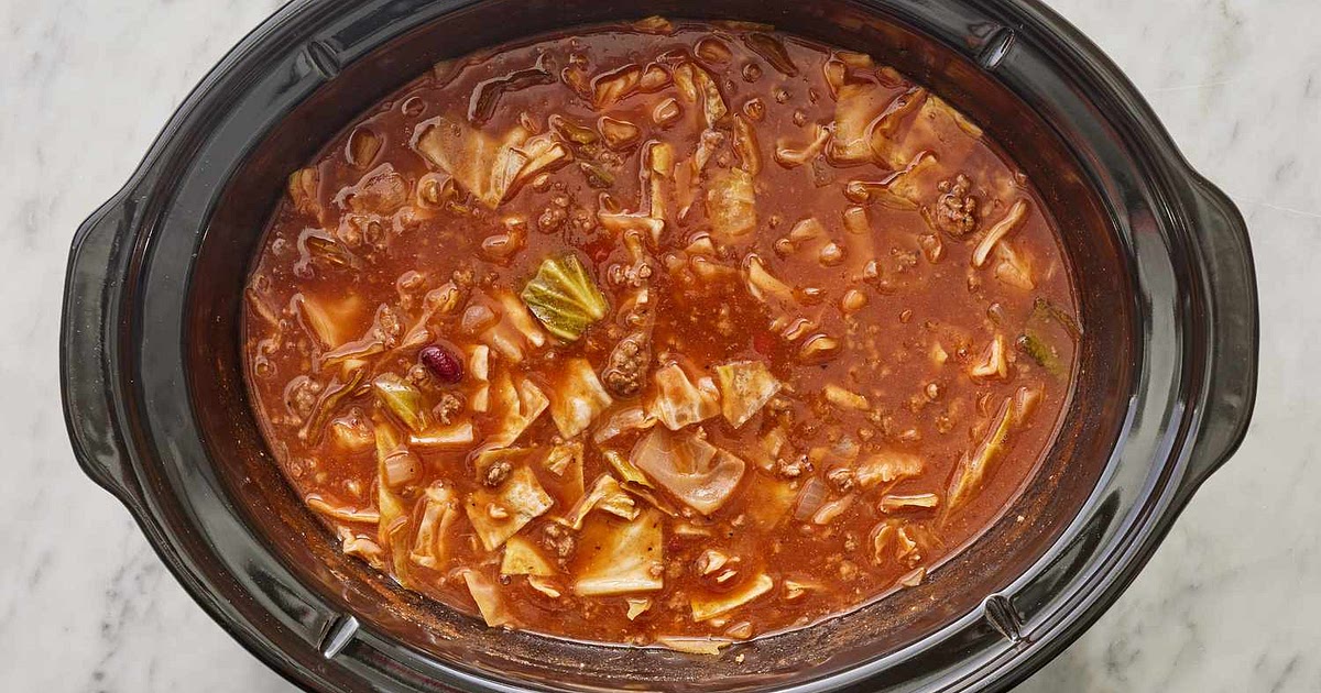 Cabbage Beef Soup Recipe | Samsung Food App