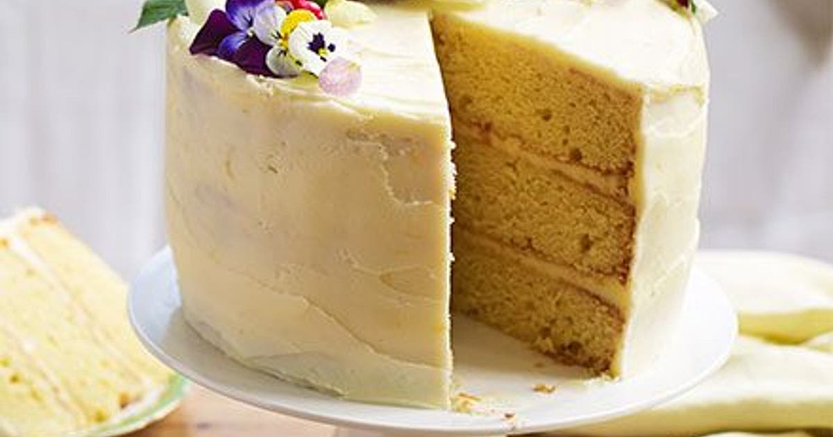 Lemon & elderflower celebration cake Recipe | Samsung Food App