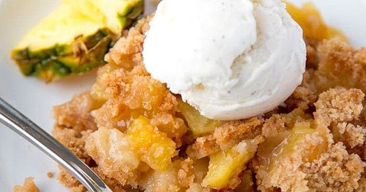 Pineapple Cobbler Recipe | Samsung Food App