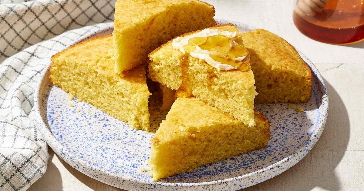 Golden Sweet Cornbread Recipe | Samsung Food App