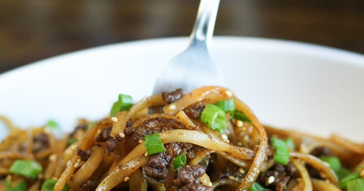 Easy Mongolian Ground Beef Noodles Recipe | Samsung Food App