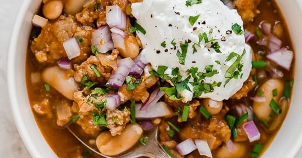 Turkey White Bean Pumpkin Chili Recipe | Samsung Food App