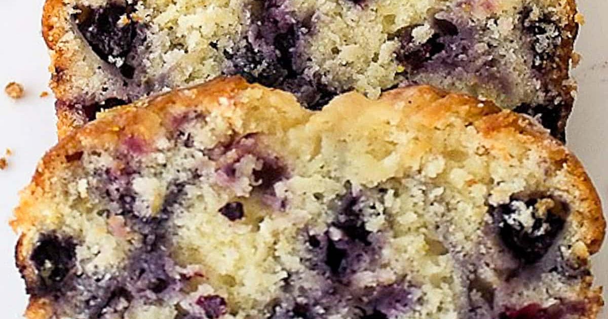 Lemon Blueberry Loaf (Super Moist With Big Flavor) Recipe | Samsung Food App