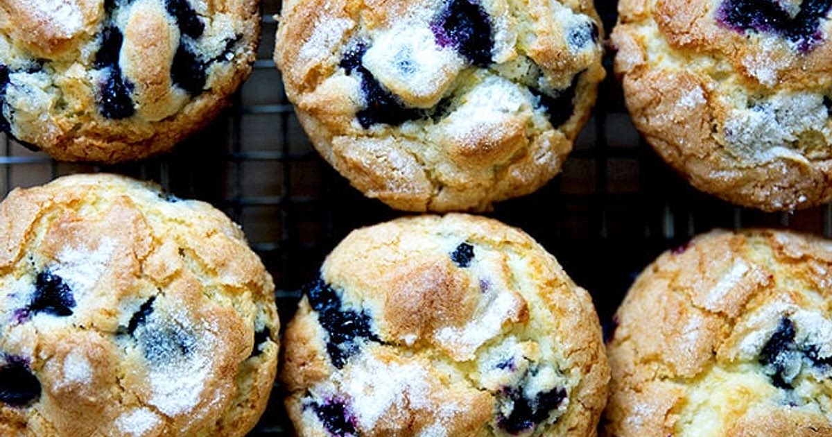 The Best Lemon-Blueberry Muffins Recipe | Samsung Food App