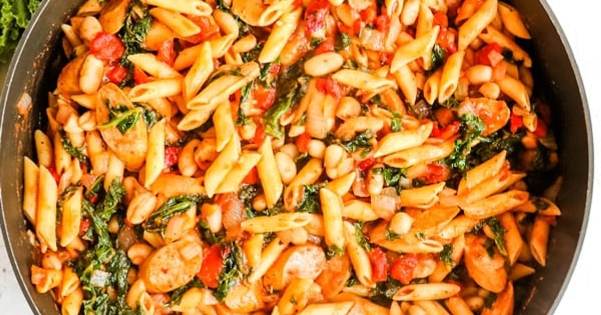 Healthy Chicken Sausage Pasta Recipe | Samsung Food App