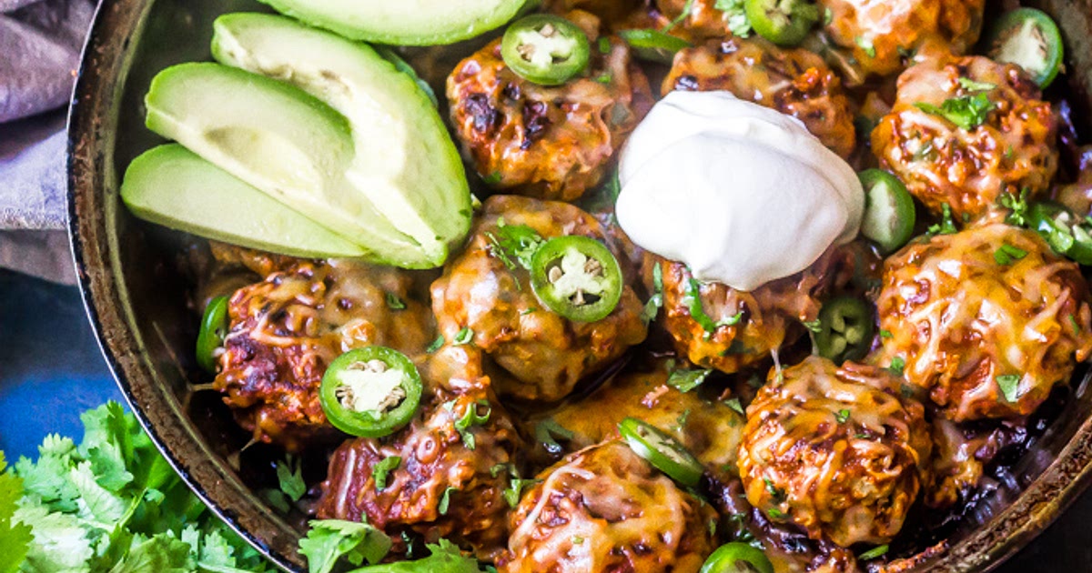 Enchilada Meatball Skillet Recipe | Samsung Food App