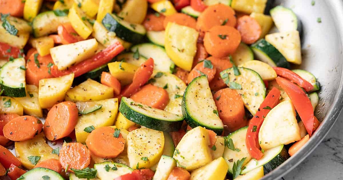 Simple Sautéed Vegetables Recipe | Samsung Food App