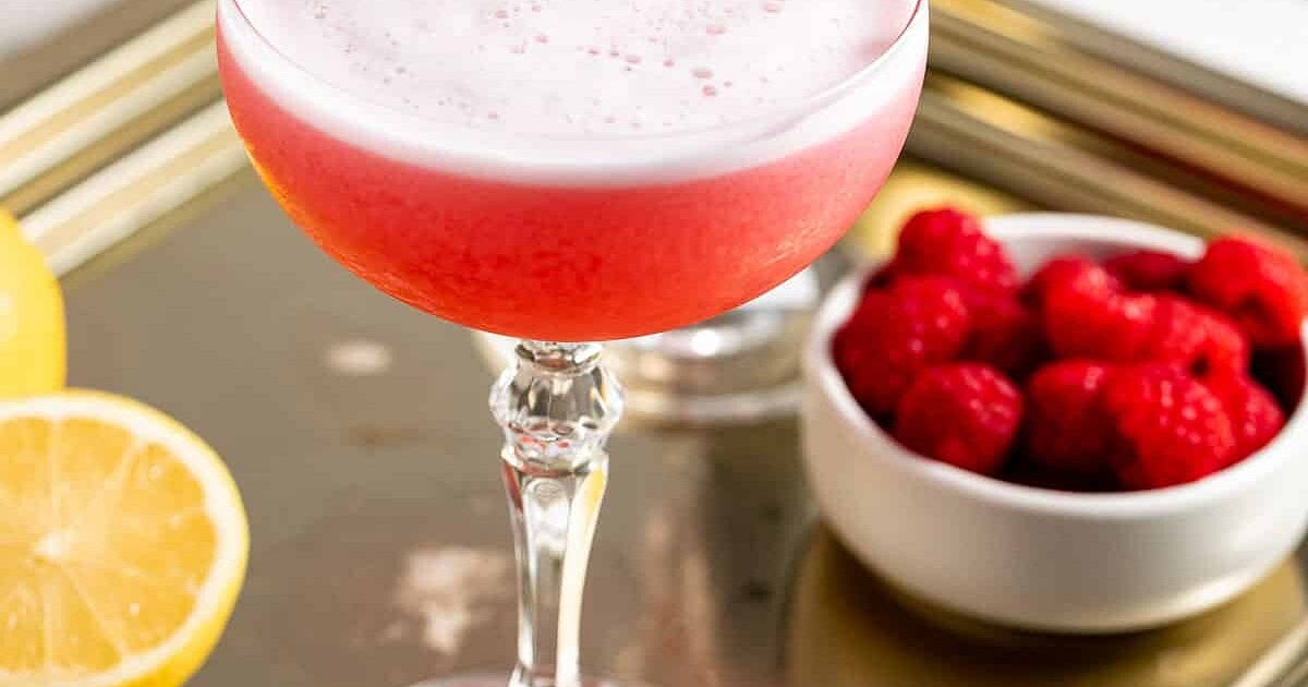 Clover Club Cocktail Recipe | Samsung Food App