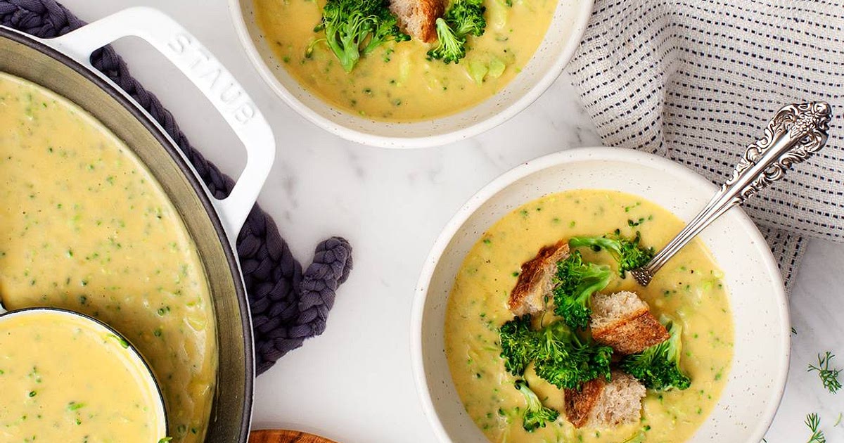 Vegan Broccoli Soup Recipe | Samsung Food App