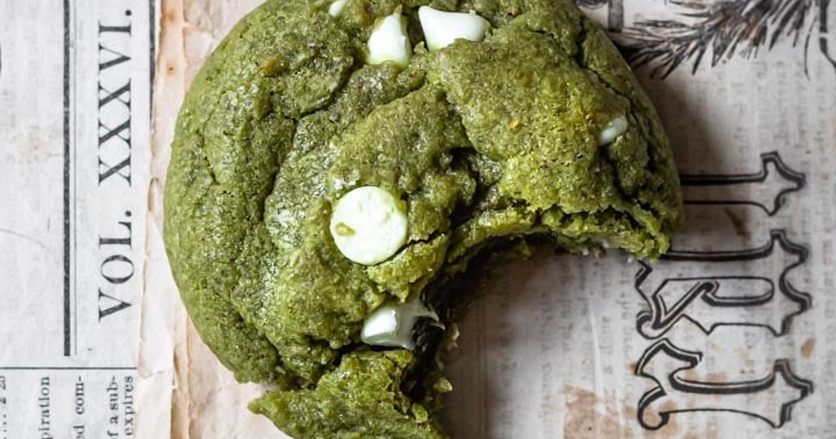 Brown Butter White Chocolate Matcha Cookies Recipe | Samsung Food App
