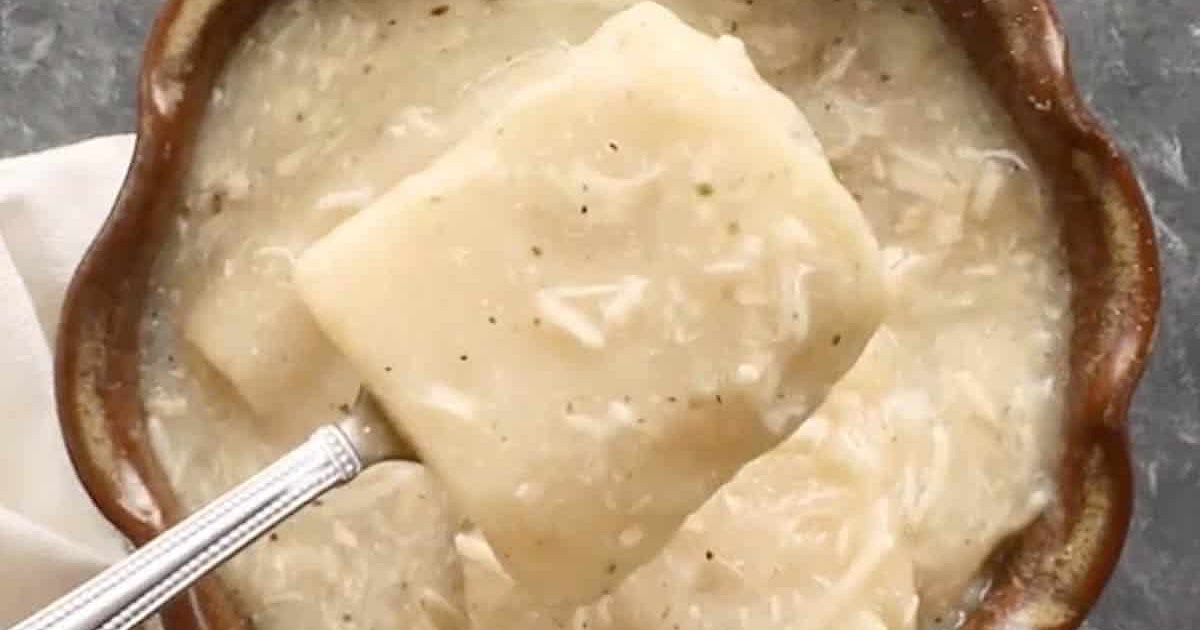 Chicken and Dumplings Recipe {+VIDEO!} | Samsung Food App