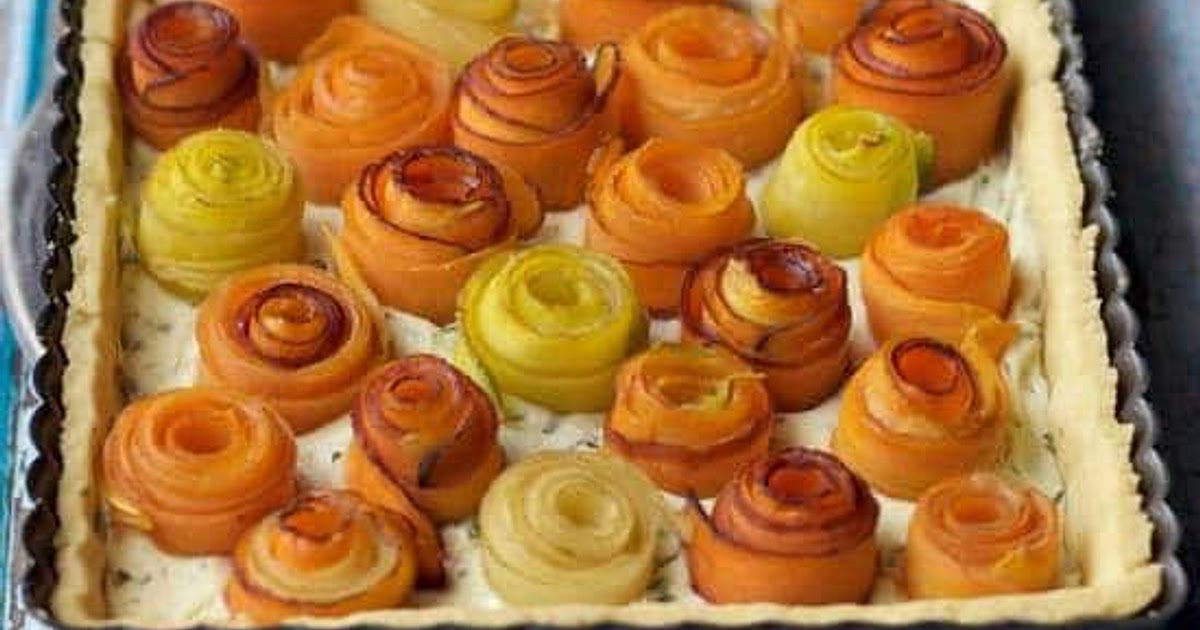 Carrot Rose Tart Recipe | Samsung Food App