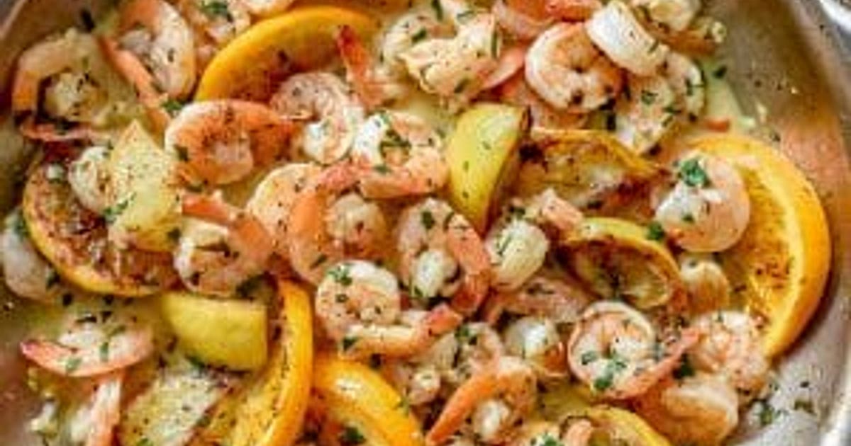 Pan-Seared Citrus Shrimp Recipe | Samsung Food App