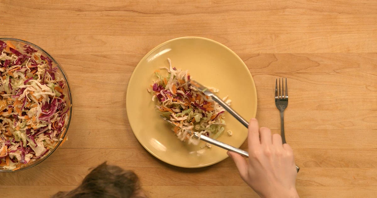 Ramen Chinese Chicken Salad Recipe | Samsung Food App