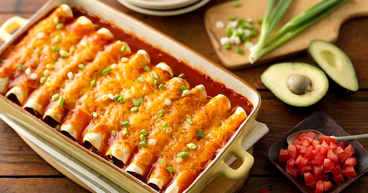 Easy Beef Enchiladas Recipe | Samsung Food App
