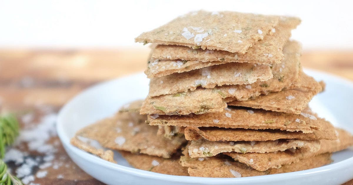 sourdough rosemary crackers Recipe | Samsung Food App