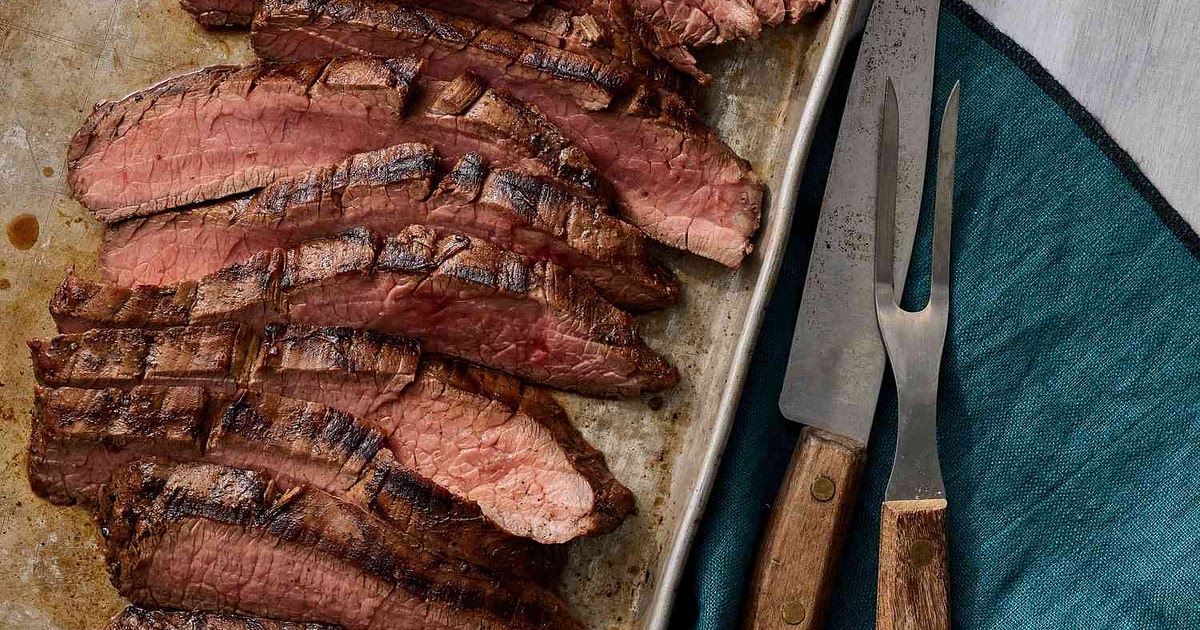 Marinated Flank Steak Recipe | Samsung Food App