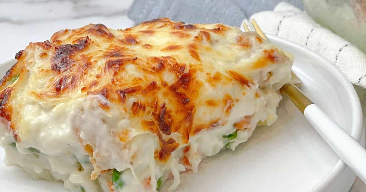 Chicken and Potato Béchamel Bake Recipe | Samsung Food App