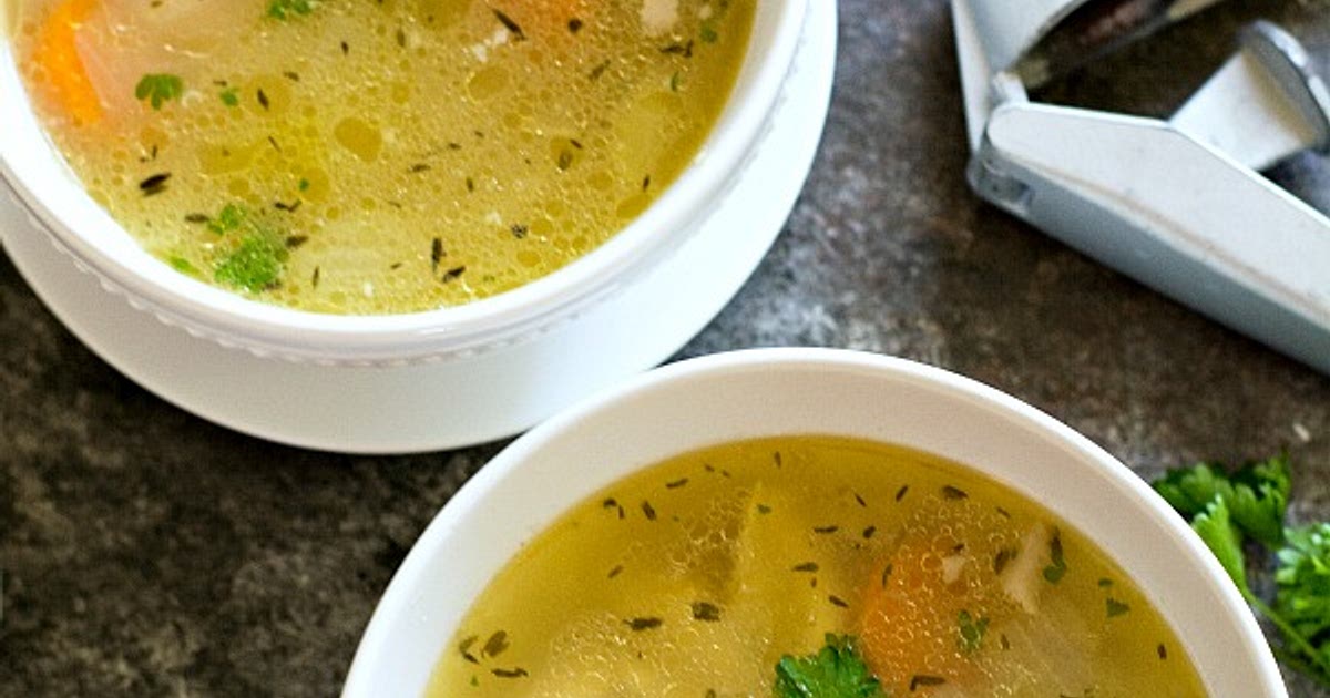 Grandma's Homemade Chicken Soup Recipe | Samsung Food App