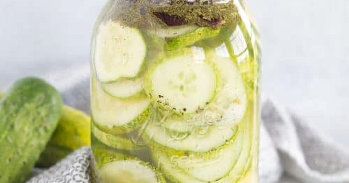 Homemade Dill Lacto-Fermented Pickles Recipe | Samsung Food App