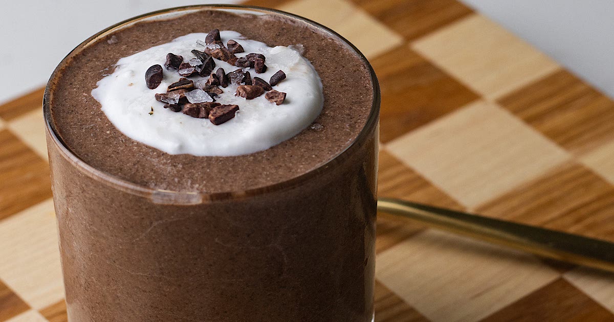 Blended Chocolate Chia Protein Mousse Pudding Recipe | Samsung Food App