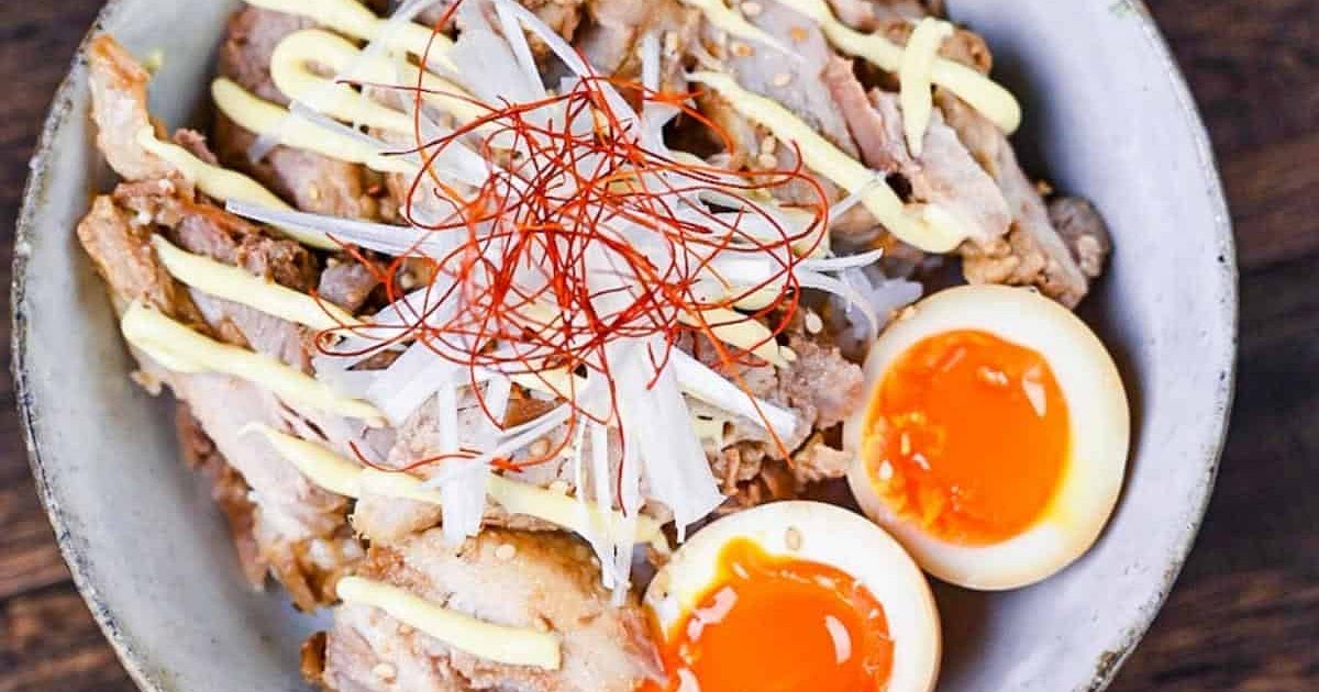 Pork Chashu Donburi (Rice Bowl) Recipe | Samsung Food App