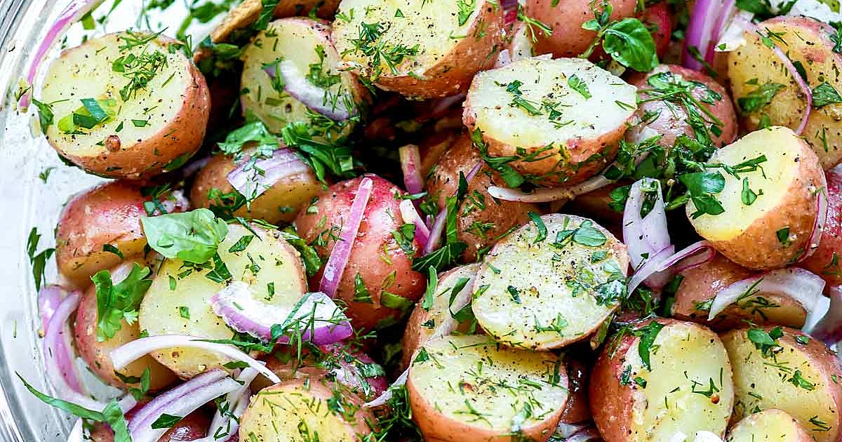 No-Mayo Potato Salad Recipe | Samsung Food App