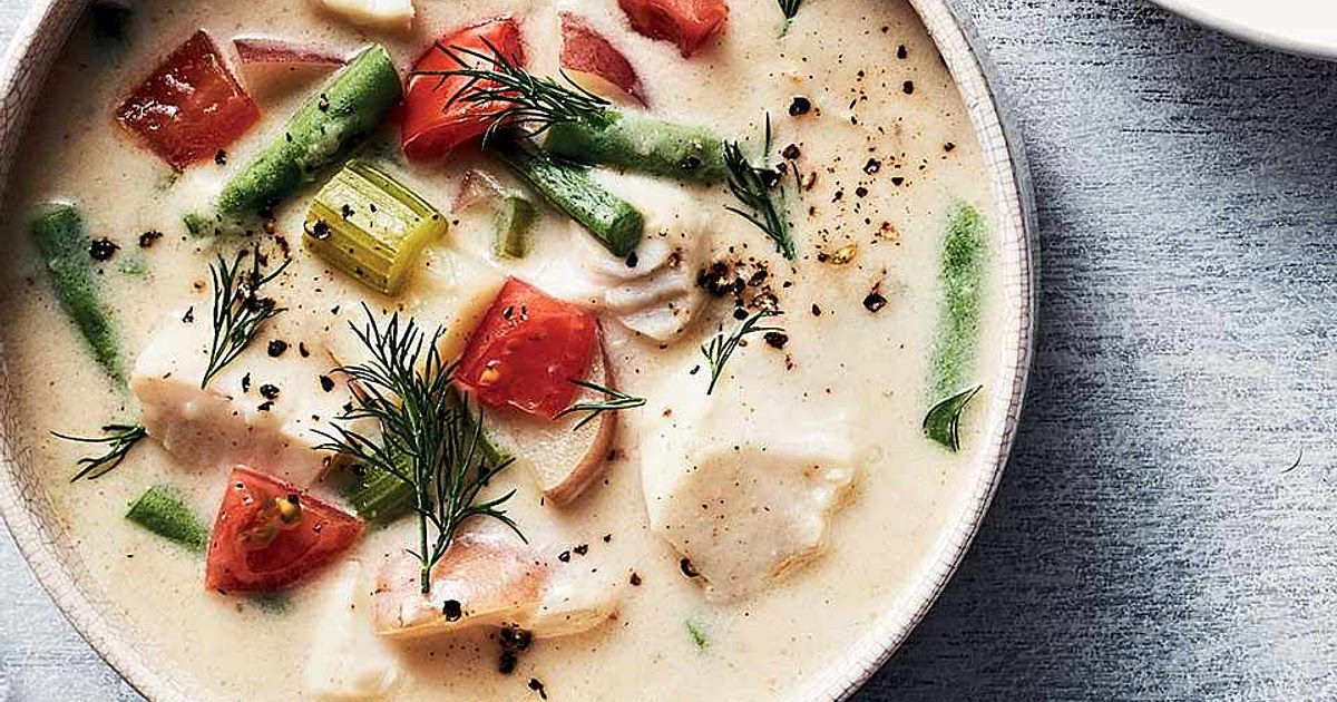 Alaskan Cod Chowder Recipe | Samsung Food App