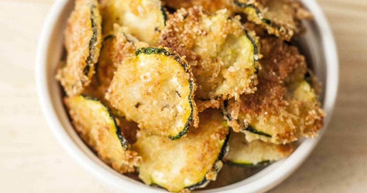 Oven Baked Zucchini Chips Recipe | Samsung Food App