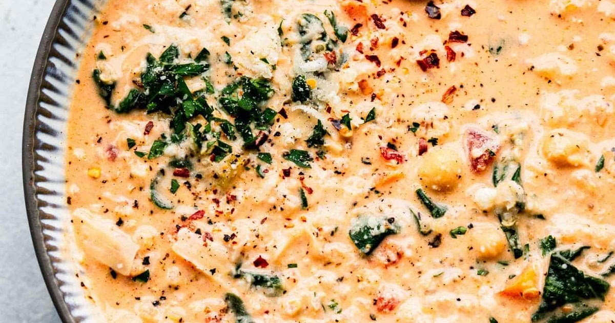 Creamy Italian Quinoa Soup Recipe | Samsung Food App