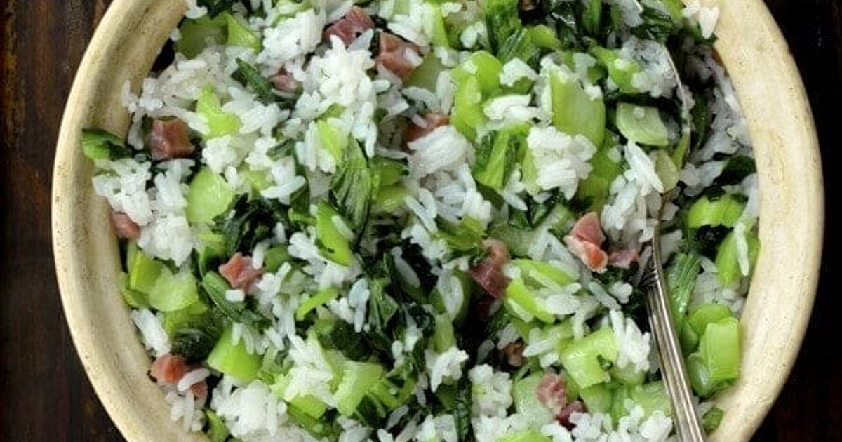 Shanghai Cai Fan (Rice with Salted Pork and Greens) Recipe | Samsung ...