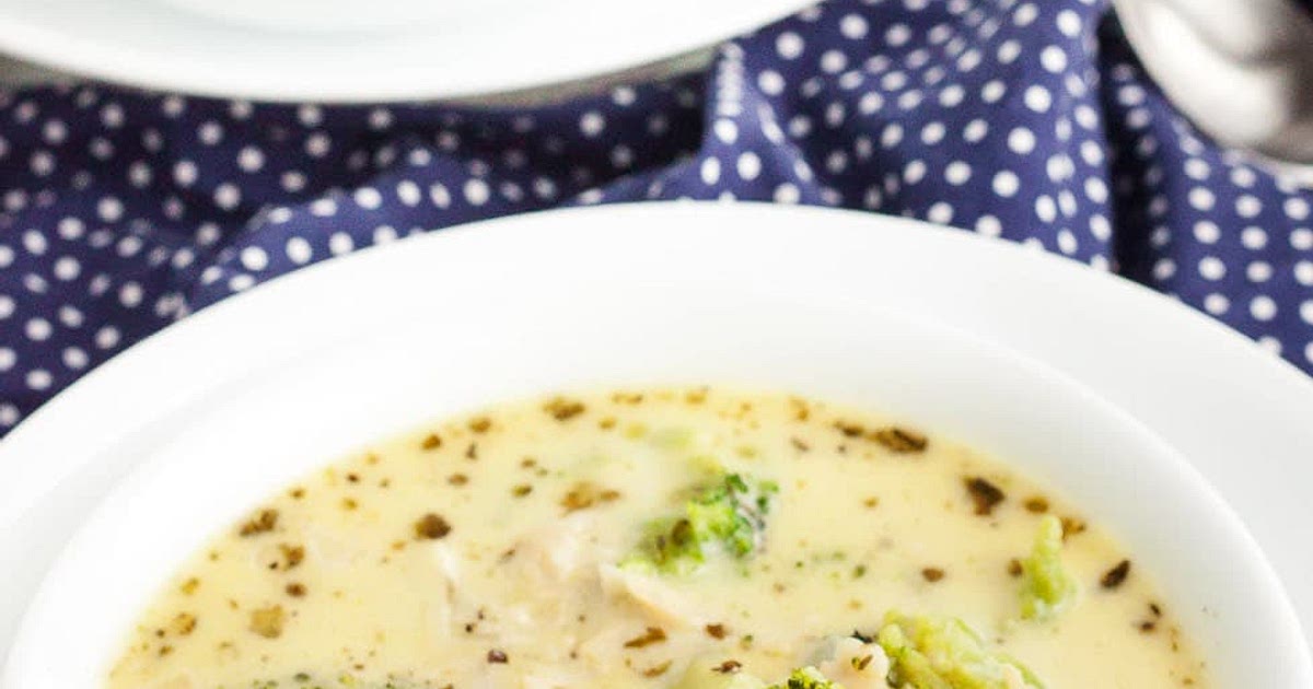 Keto Chicken Alfredo Soup Recipe | Samsung Food App