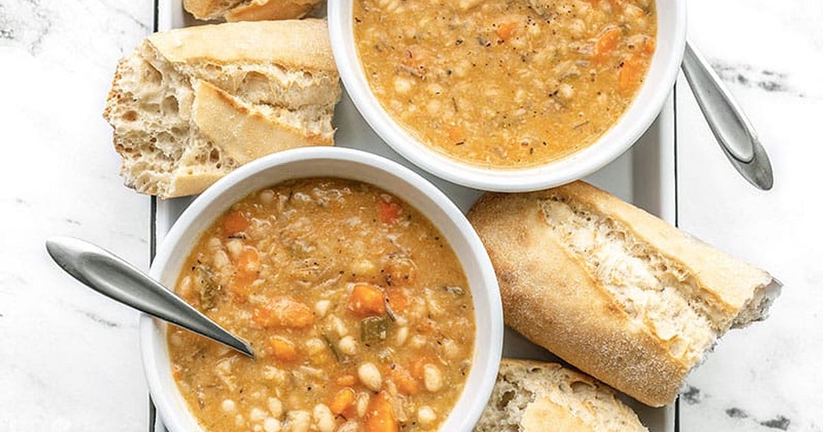 Slow Cooker White Bean Soup Recipe | Samsung Food App