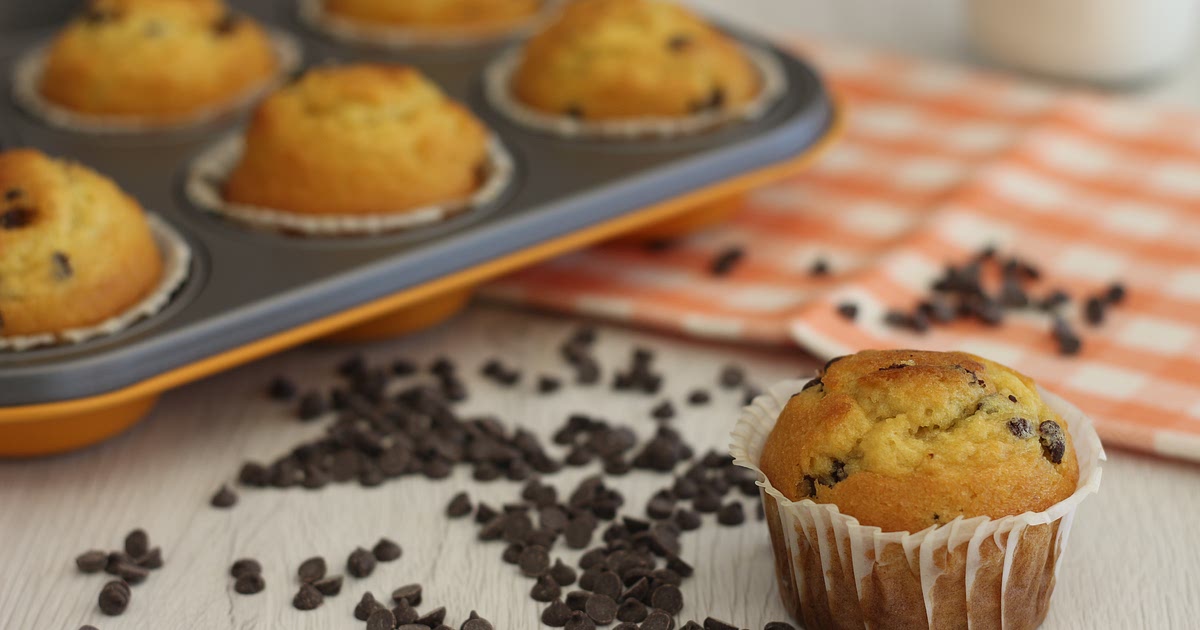 Muffin gluten free con gocce di cioccolato Recipe | Samsung Food App