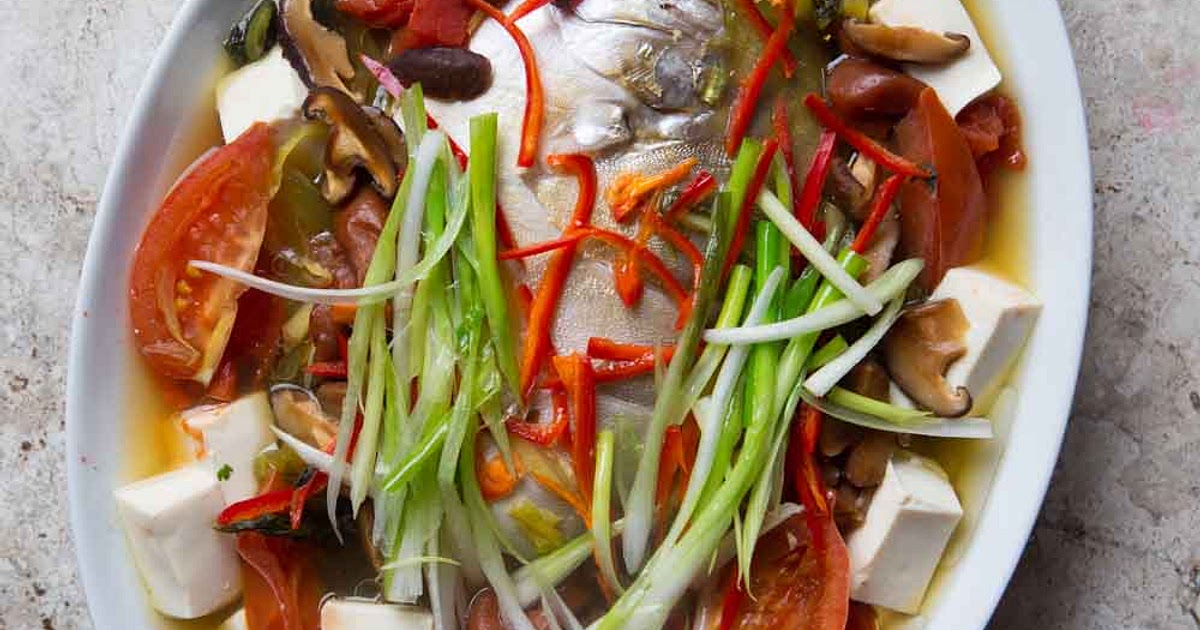 Teochew Steamed White Pomfret Recipe | Samsung Food App