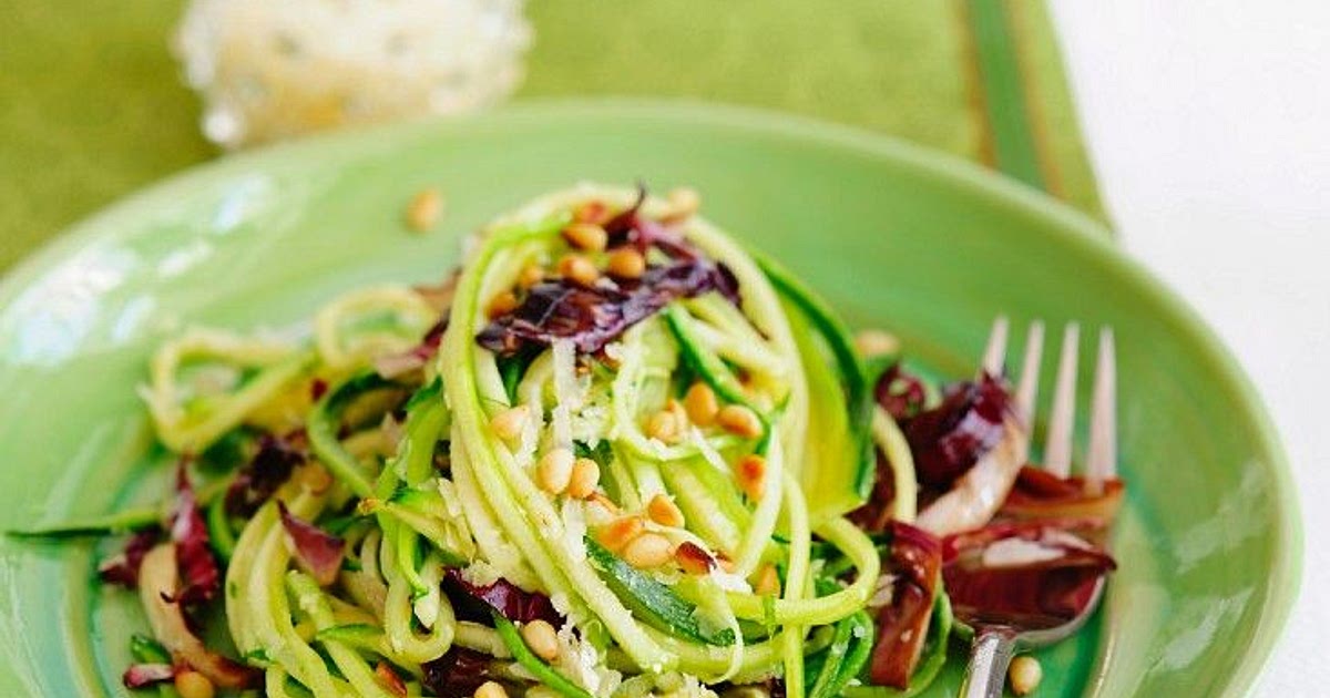 Zucchini-Nudeln mit Radicchio Recipe | Samsung Food App
