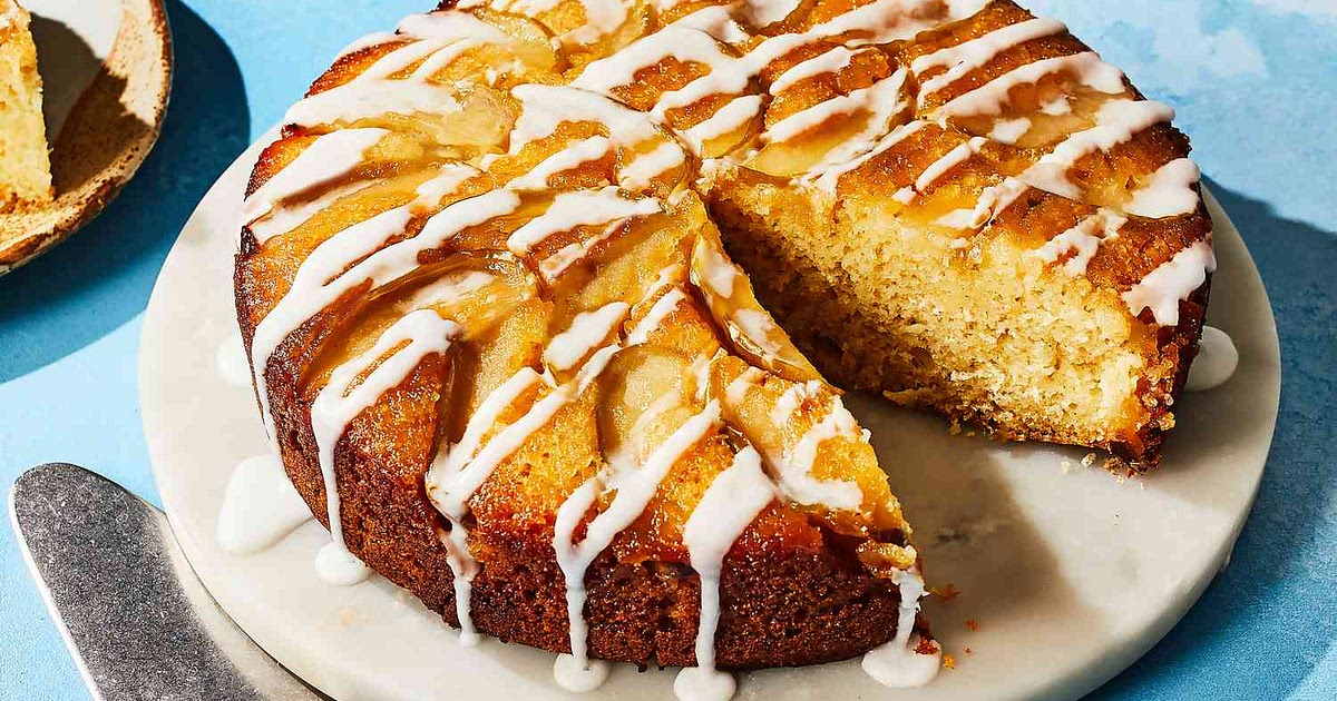 Apple Upside-Down Cake Recipe | Samsung Food App