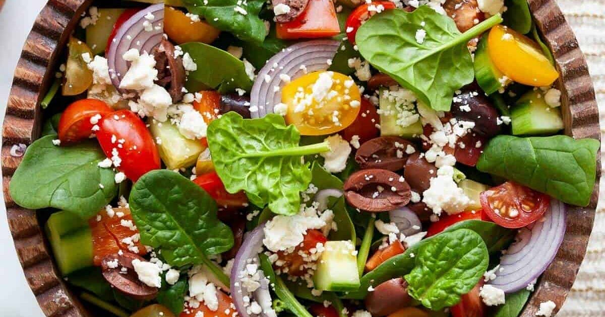 Greek Spinach Salad Recipe | Samsung Food App